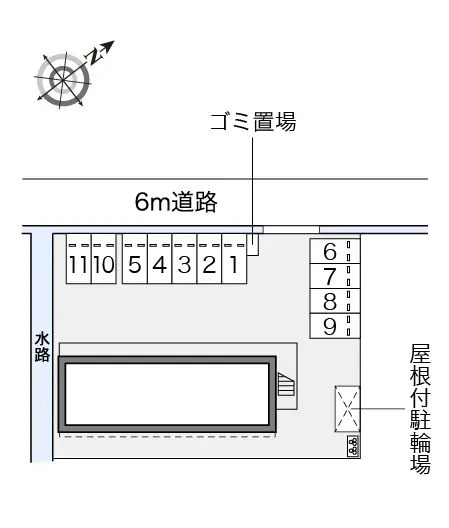 ★手数料０円★菊川市加茂　月極駐車場（LP）